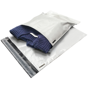 Pochette en polyéthylène opaque à fermeture adhésive sac d'envoi en plastique personnalisable
