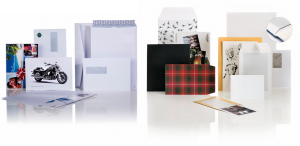 enveloppe et dos carton