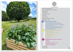 2021 Bong CSR report our actions