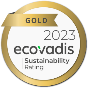 Renewal of our Ecovadis gold medal